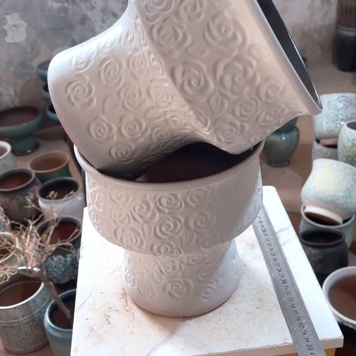 花盆紫砂口径20高度21两只正品