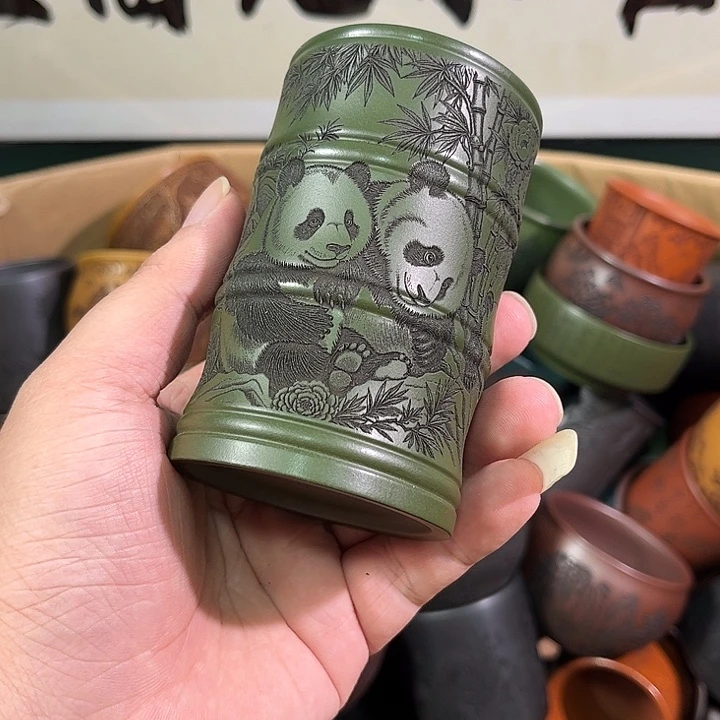茶杯紫砂全手工紫砂主人杯