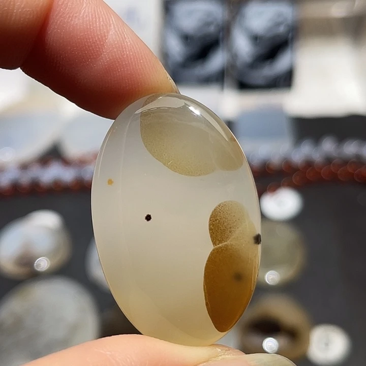 玛瑙/玉髓未镶嵌吊坠(不含链)