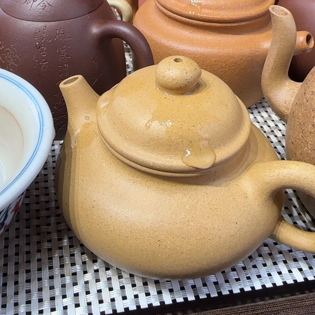 紫砂茶壶庄**装本绿容天