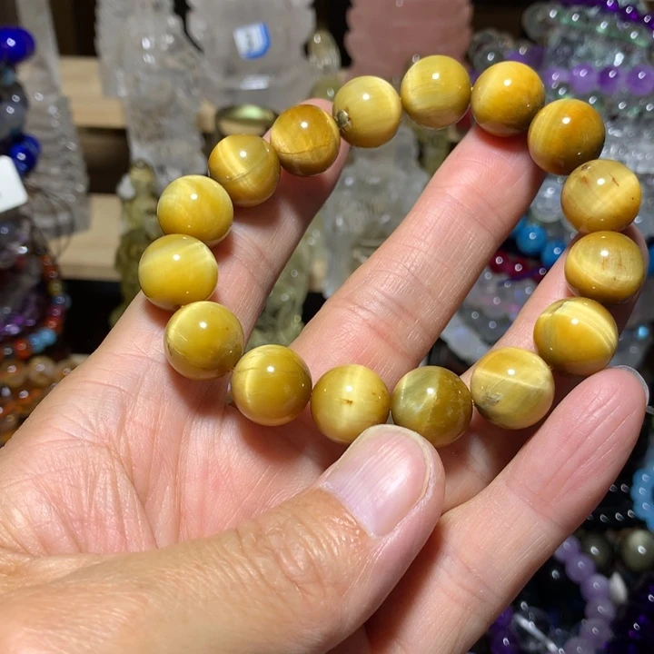 木变石（虎睛石）手链未镶嵌13mm手串