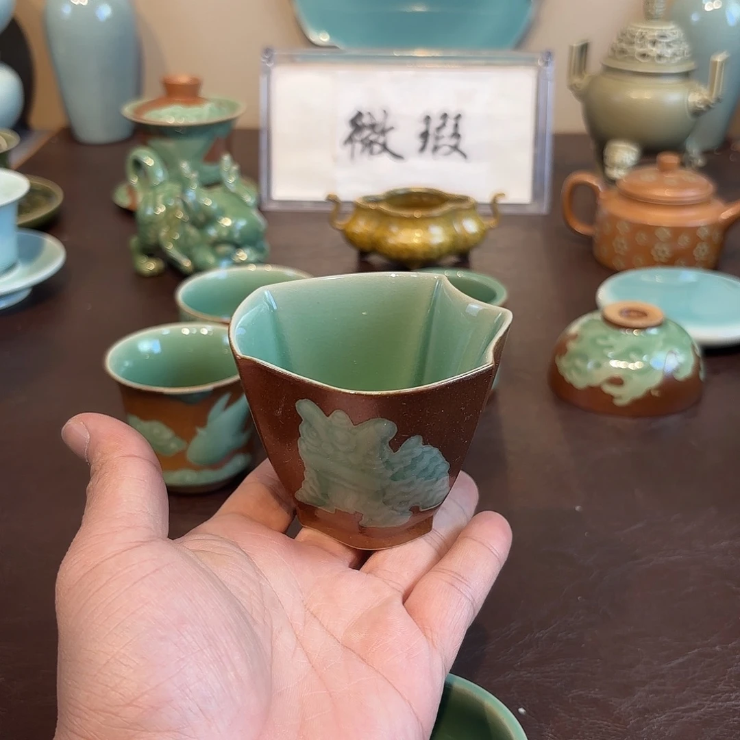 瓷片龙泉青瓷福利青瓷