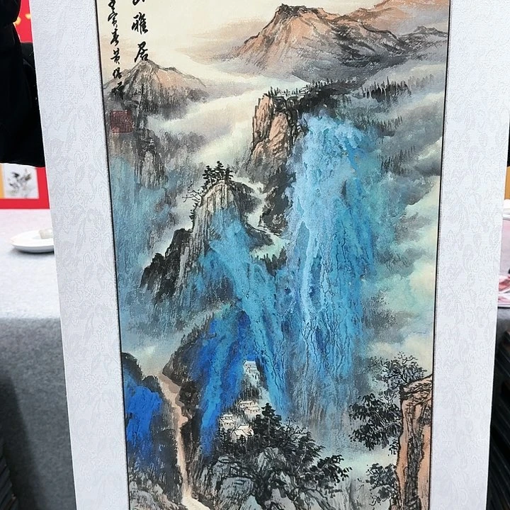 国画书法作品多次参加