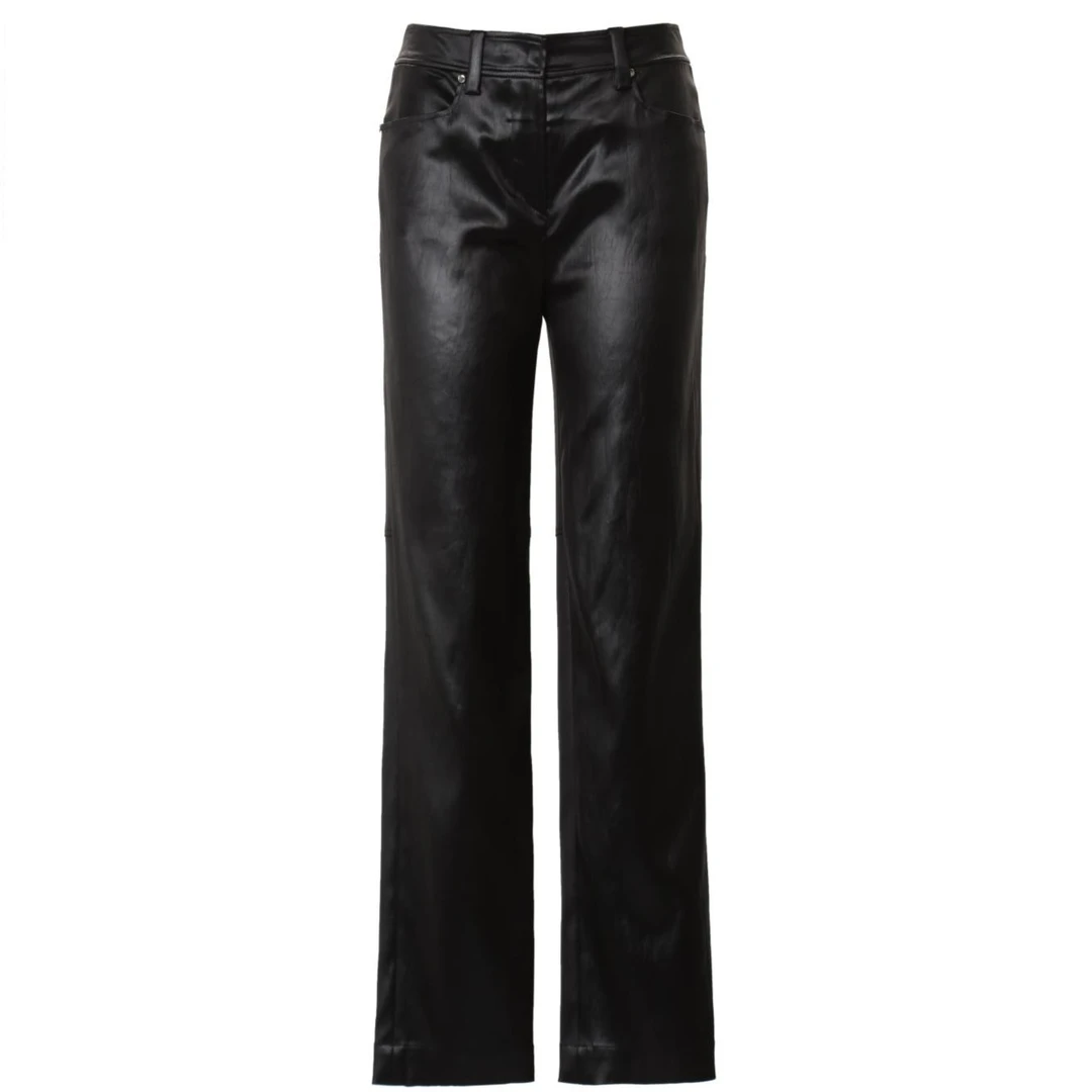 【心心精选】ZHUCHONGYUN设计女装拼接直身休闲裤