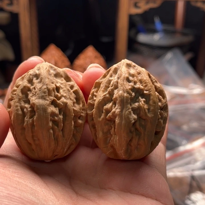 文玩核桃把件楸大胖36