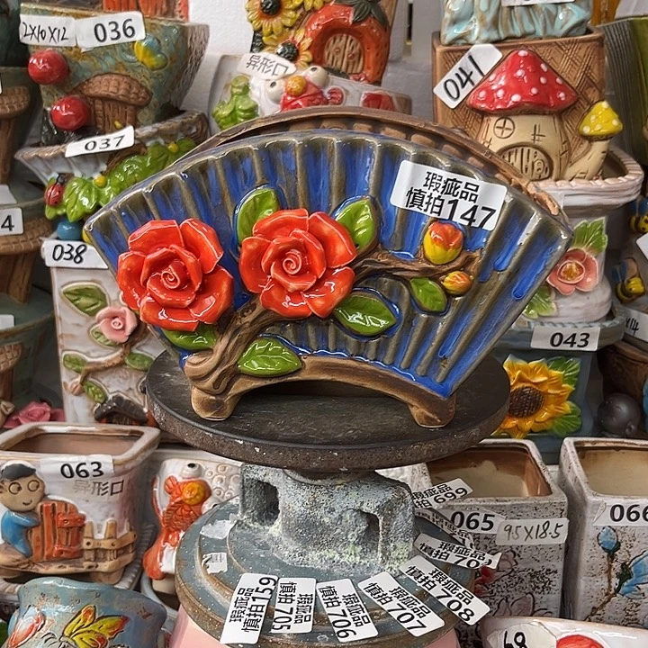 粗陶材质多肉花盆147