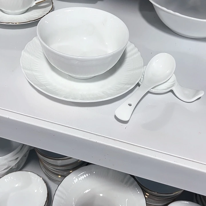 白瓷云景玉泥四件套，包邮得