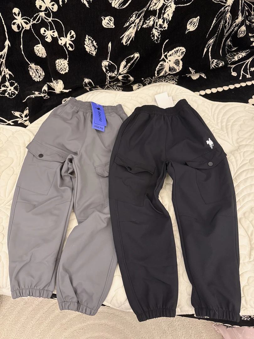 特价 福利款 小马加绒软壳裤～