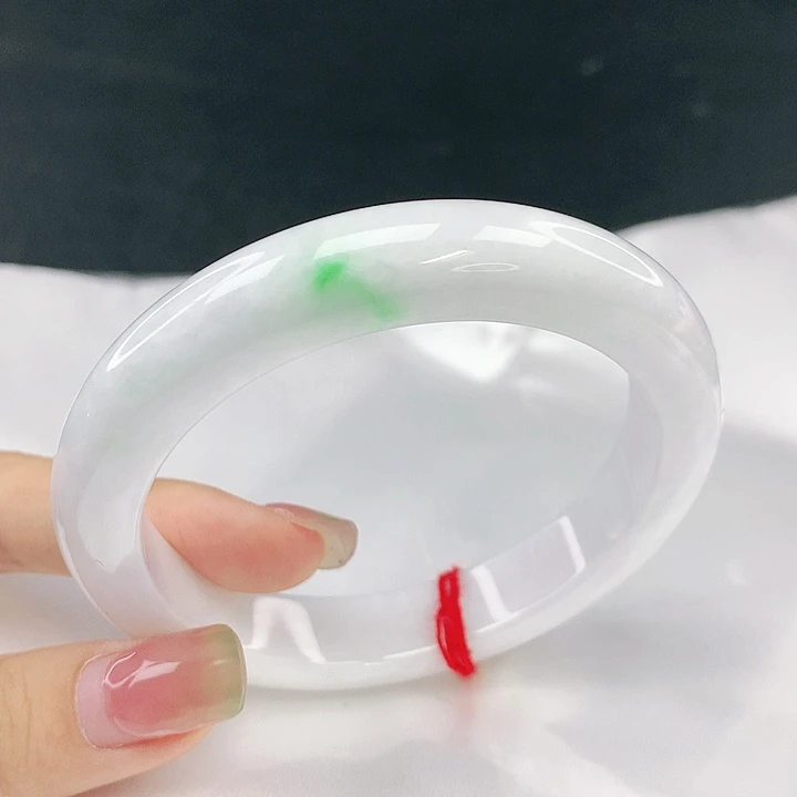 翡翠未镶嵌手镯圈58.6，40172