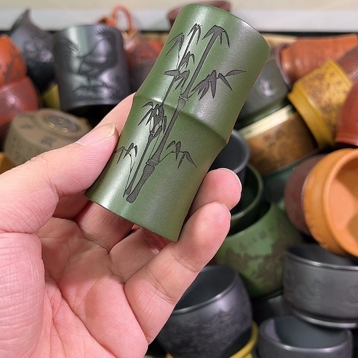 茶杯紫砂全手工紫砂主人杯