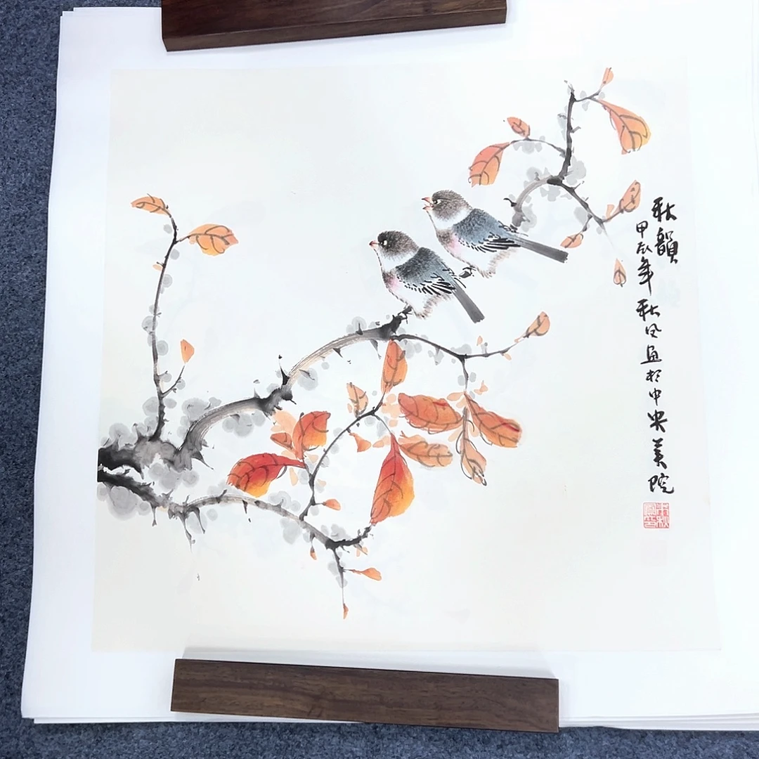 国画国画作品宣纸纯手绘