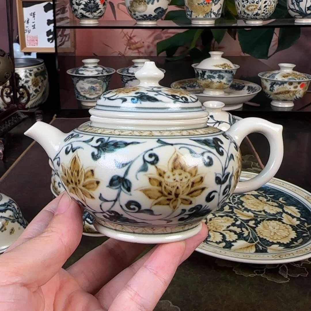 一生一物釉里金上新