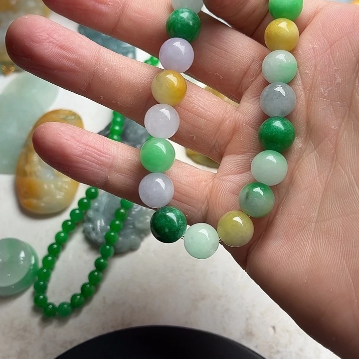 三***长无非金属多宝手串一条卡9散珠子