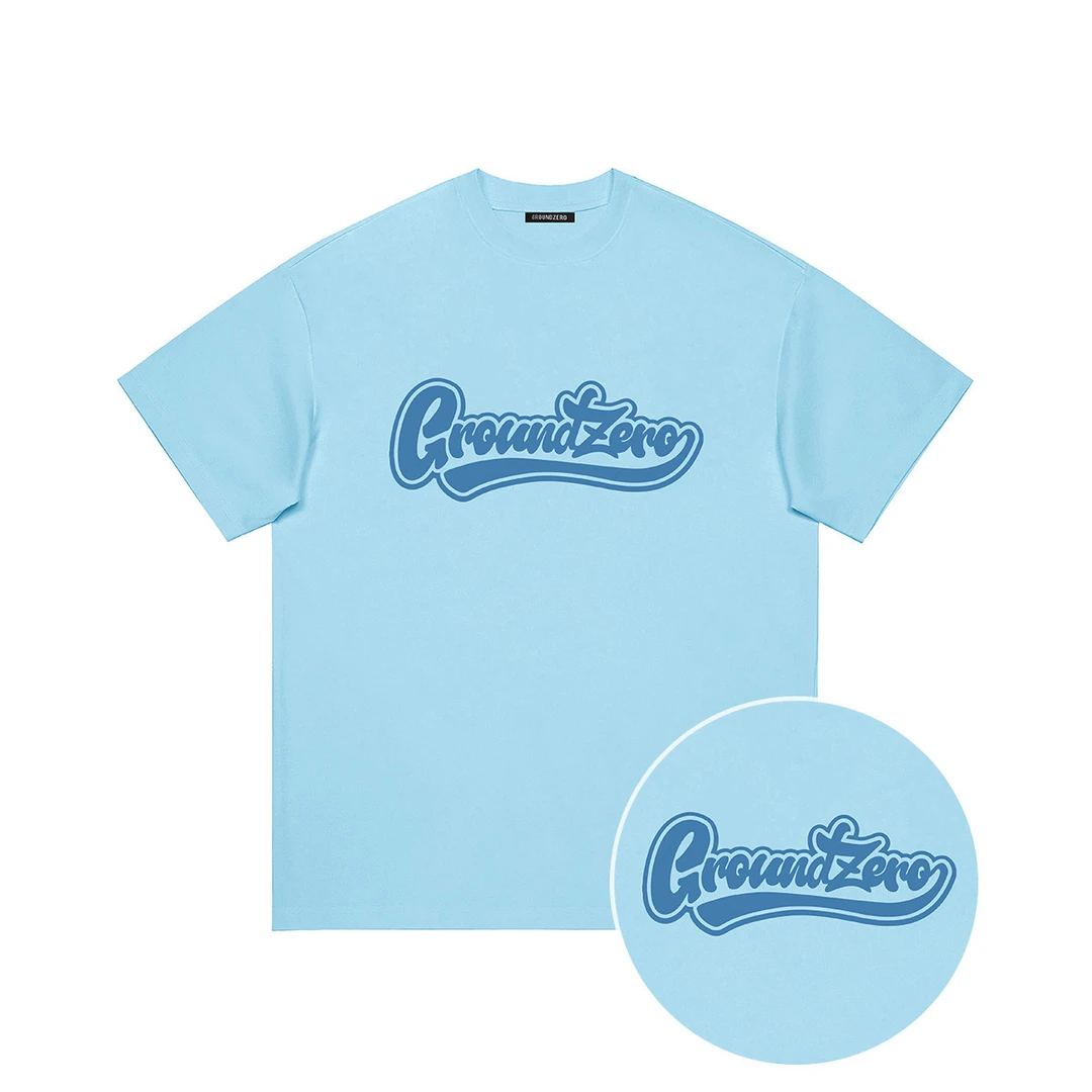 i.t GROUND ZERO慵懒风宽松小个子字母印花T恤RMM00590