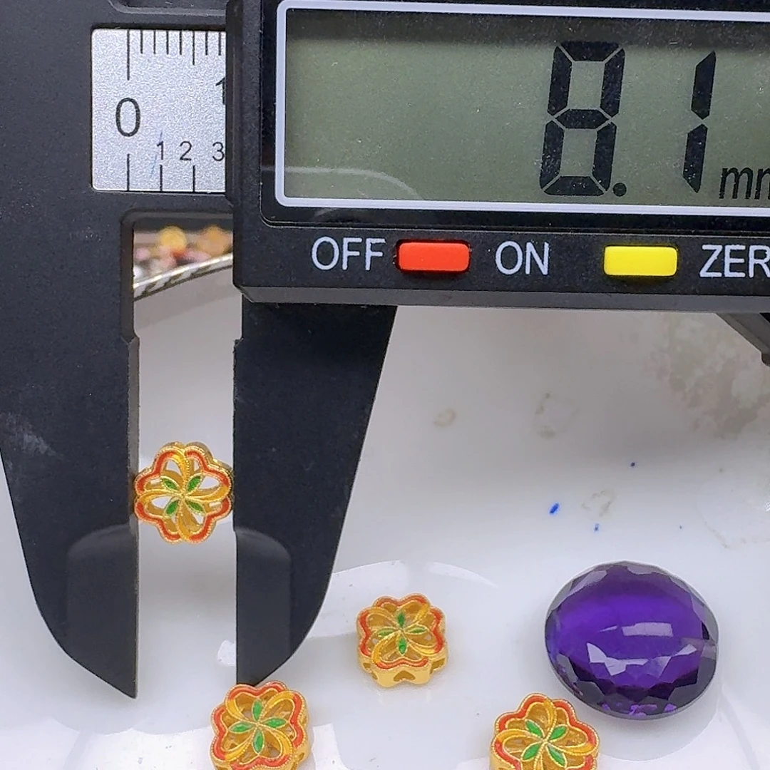 银S925镶嵌紫晶颈饰紫水晶925镶嵌109