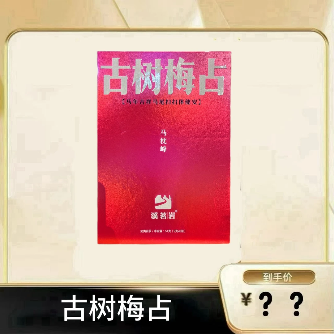 【古树梅占】 武夷岩茶乌龙茶