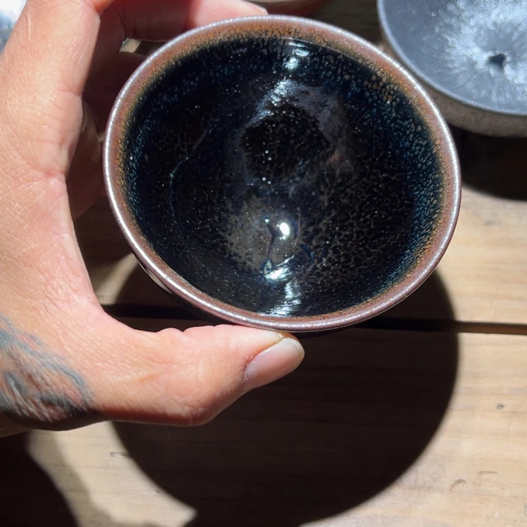 茶盏老木头柴烧建盏精选8