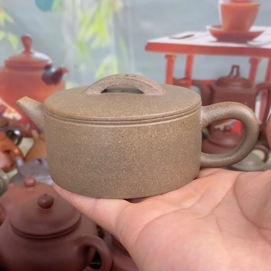 紫砂茶壶风釉汉瓦200cc半手工