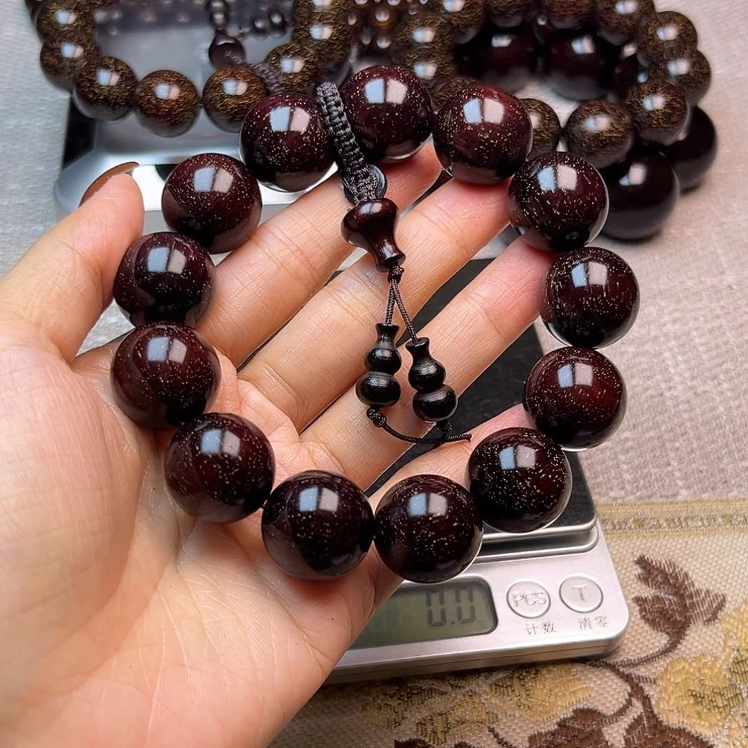 檀香紫檀（小叶紫檀）1.8 13颗满星