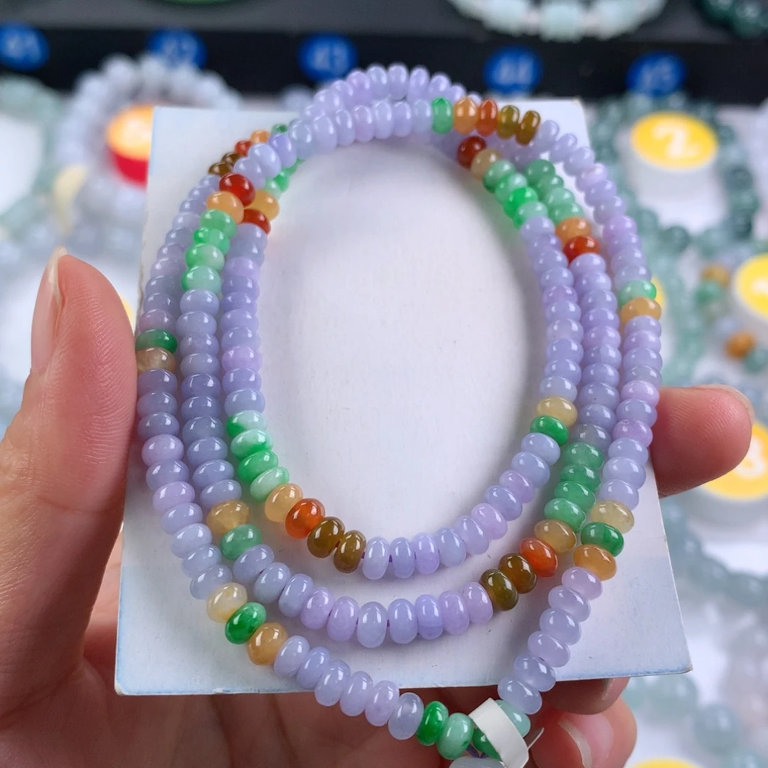 翡翠未镶嵌手链卡5