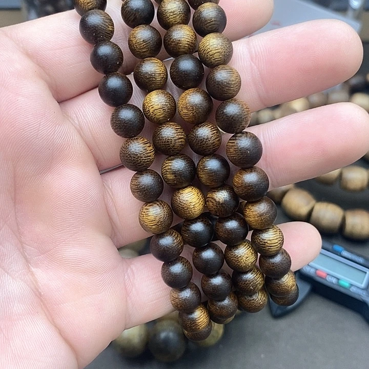 沉香碎屑沉香海南野生猫眼莺歌绿60