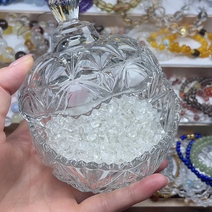 未镶嵌手链水晶消磁碗➕200克碎石