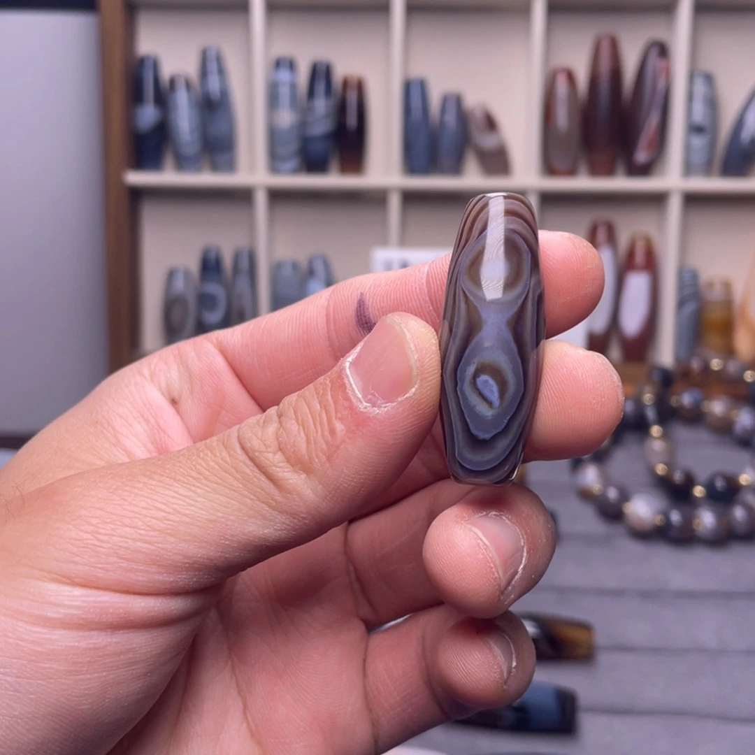 火***焱玛瑙/玉髓合金颈饰