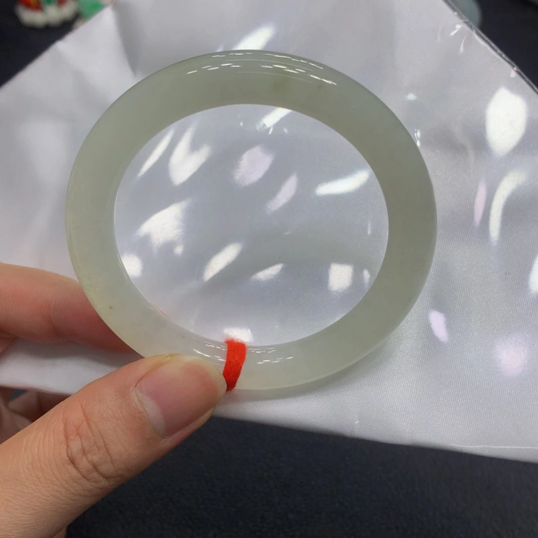 未镶嵌手镯翡翠翡翠手镯冰糖黄带黄15
