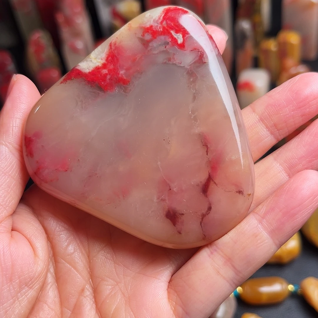 巴林石其他鸡血石原石