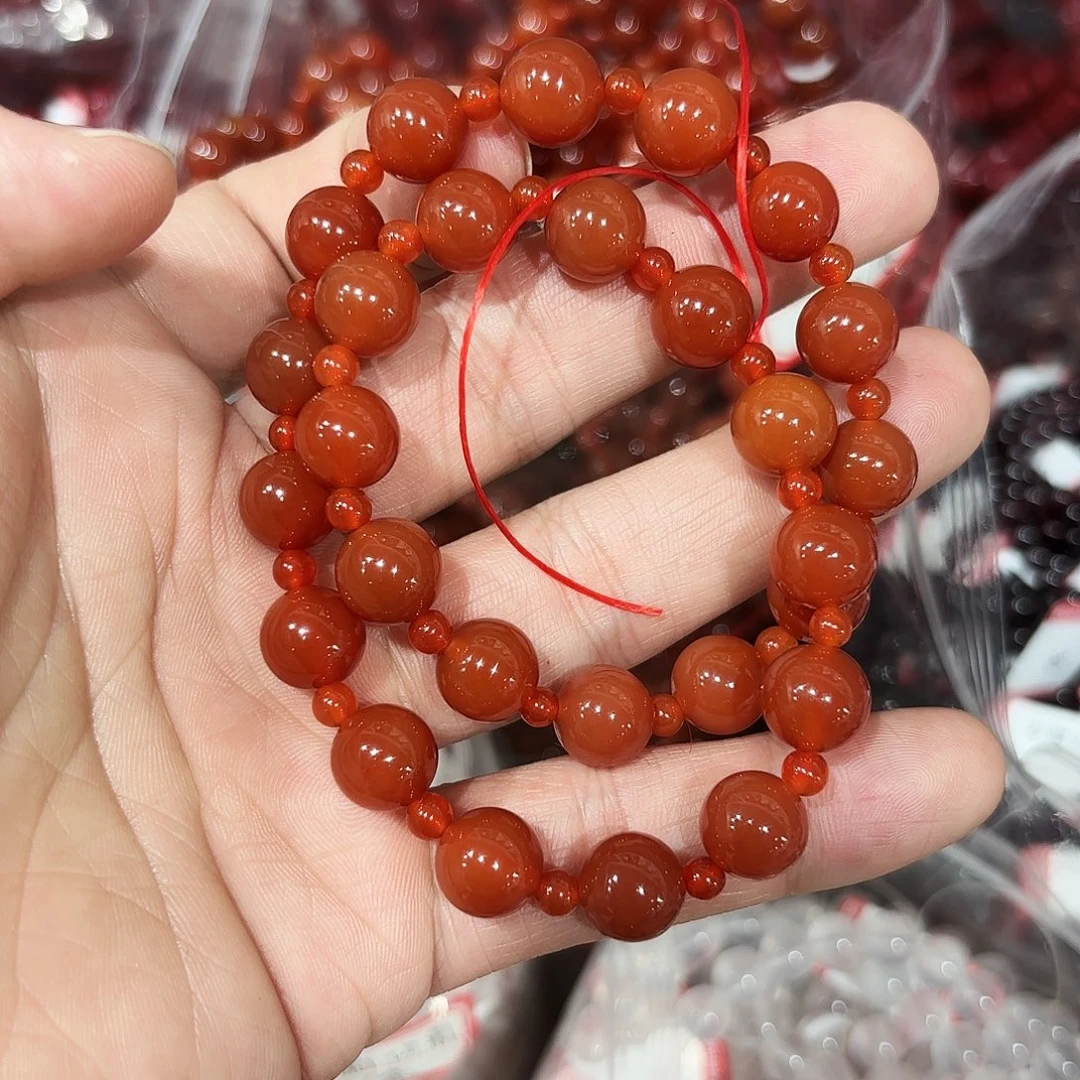 手串水晶未镶嵌红玛瑙