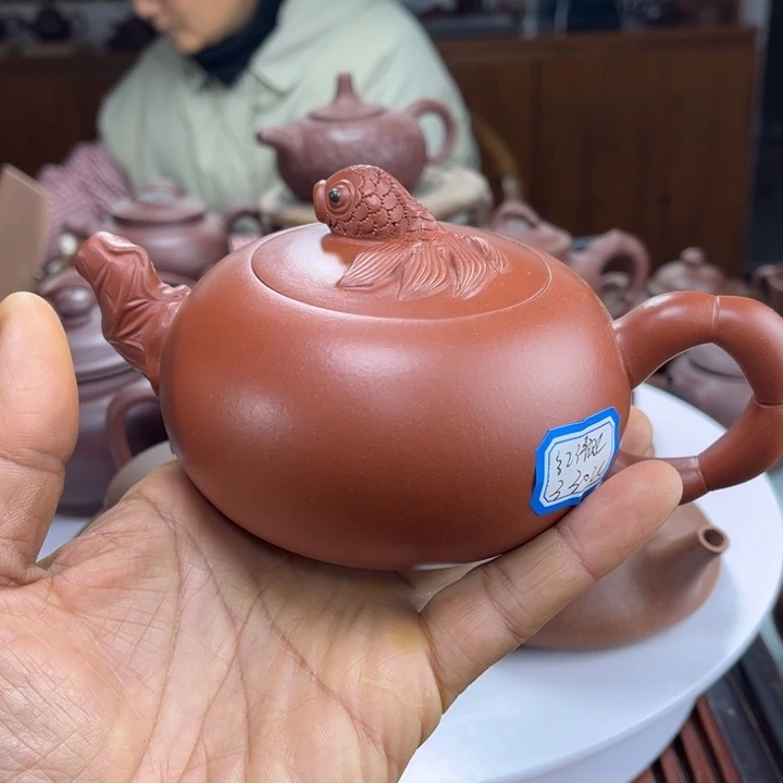 紫砂茶壶紫砂花是世界