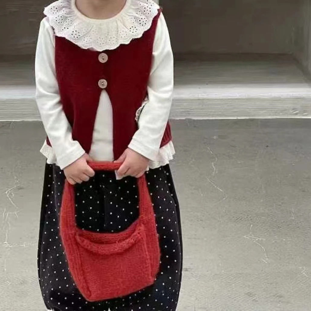 百搭女夏季毛衣休闲风纯色上衣套装少女风春秋森系