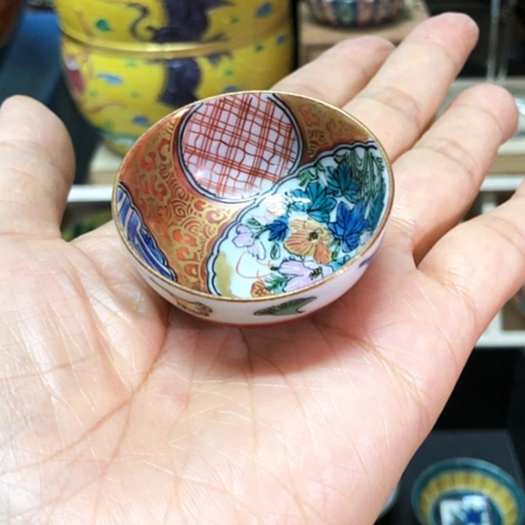 【闪购商品】碗老九谷烧一口杯