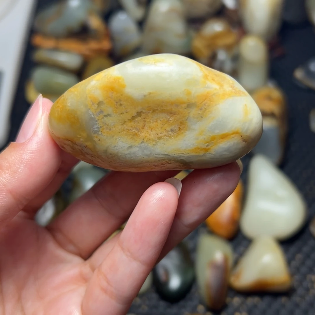 和田玉未镶嵌挂件12