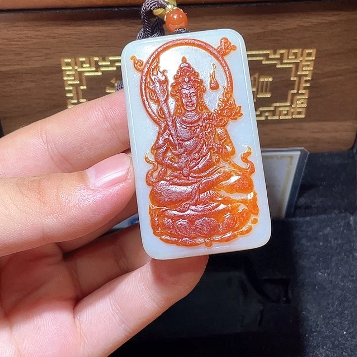 和田玉未镶嵌颈饰CC