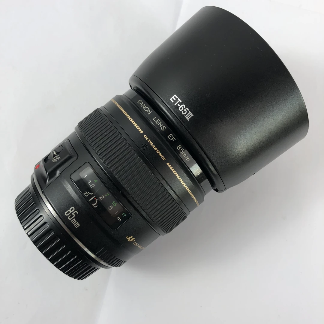 95新 Canon/佳能 EF 85 F1.8 USM 定焦人像镜头（0361）