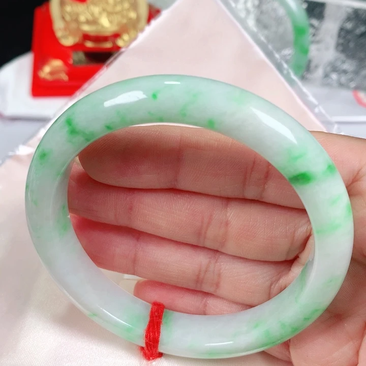 未镶嵌手镯翡翠   编号DH1130 正圈58-59