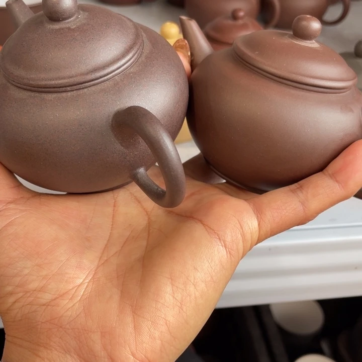 紫砂茶壶?***司拼紫紫泥有瑕