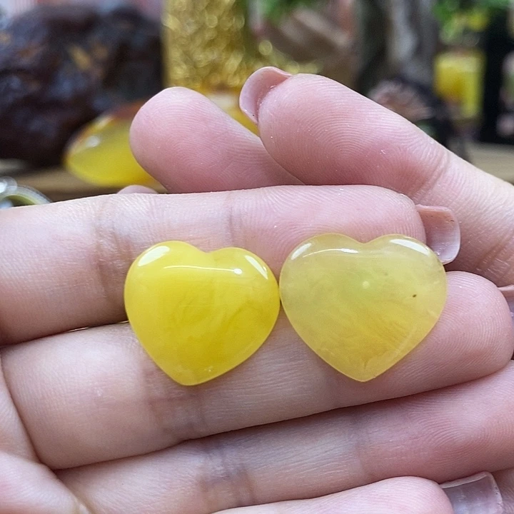 琥珀银S925镶嵌戒指耳环