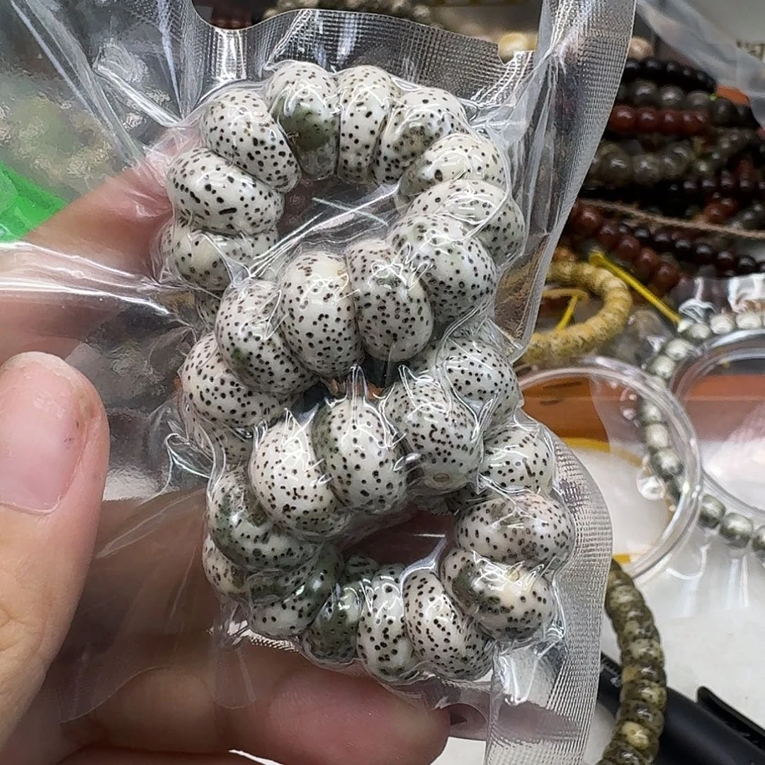 手串星月菩提109傲世高密度石玉大肠13