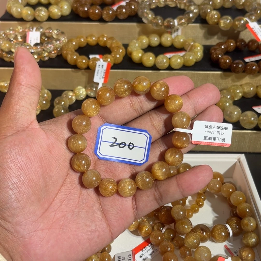 未镶嵌手链水晶?****军晶莹剔透