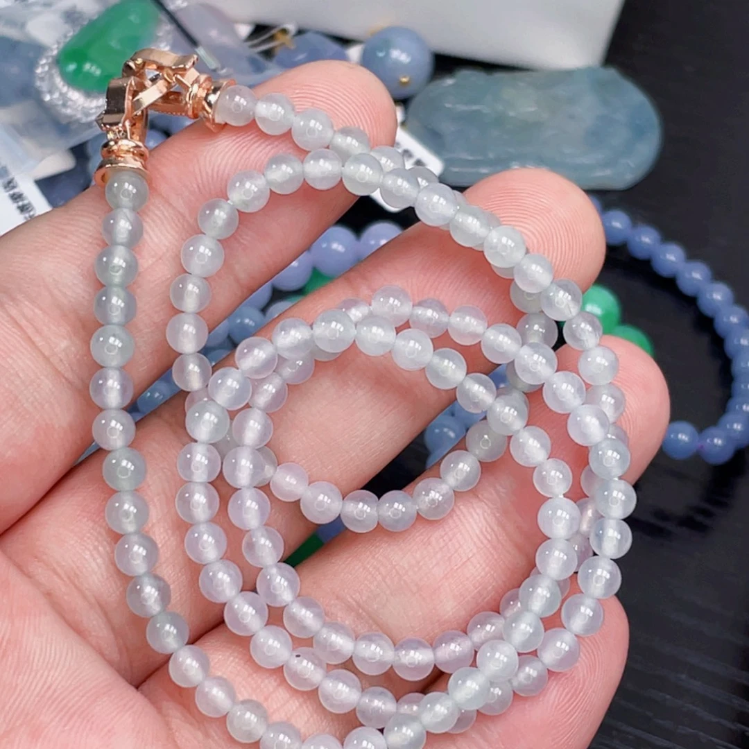 翡翠未镶嵌颈饰55