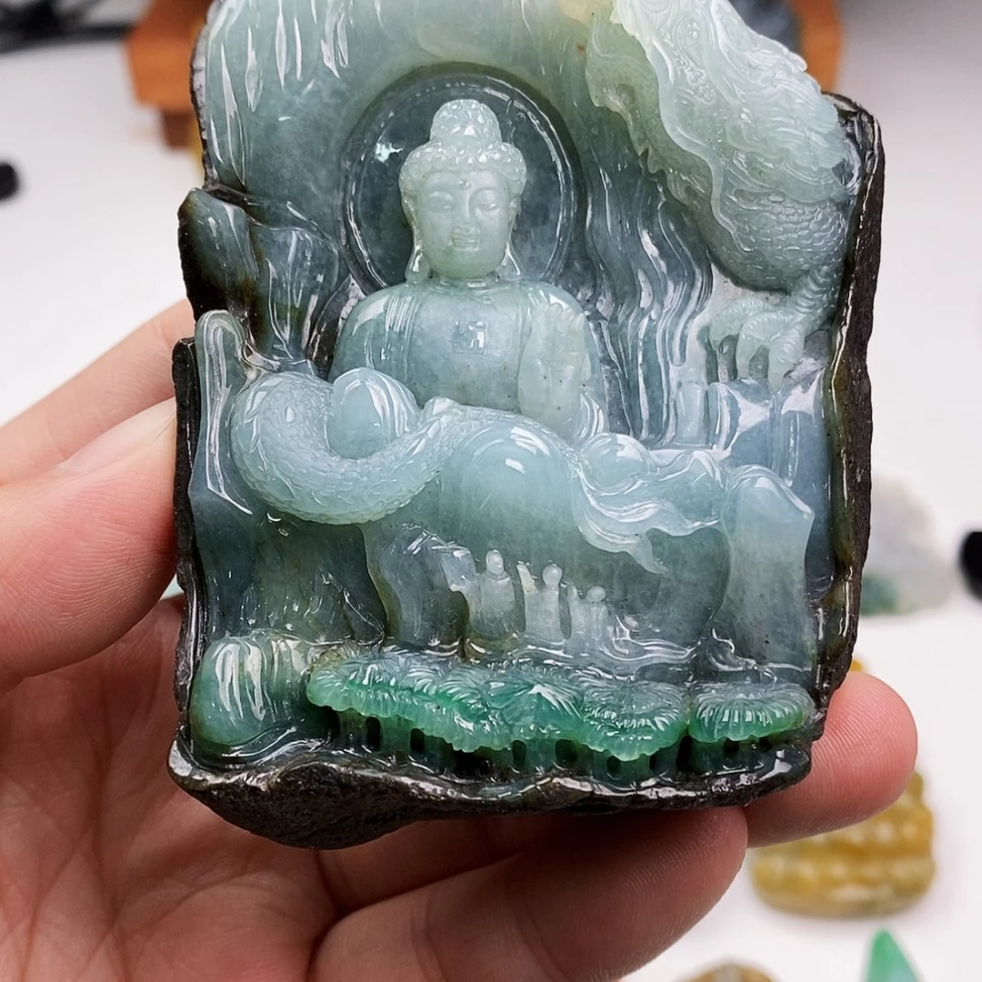 正***生定制翡翠未镶嵌翡翠