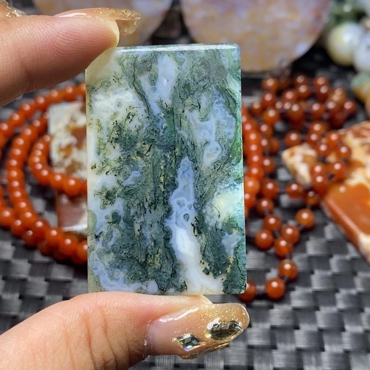 【闪购商品】玛瑙/玉髓颈饰未镶嵌紫**安