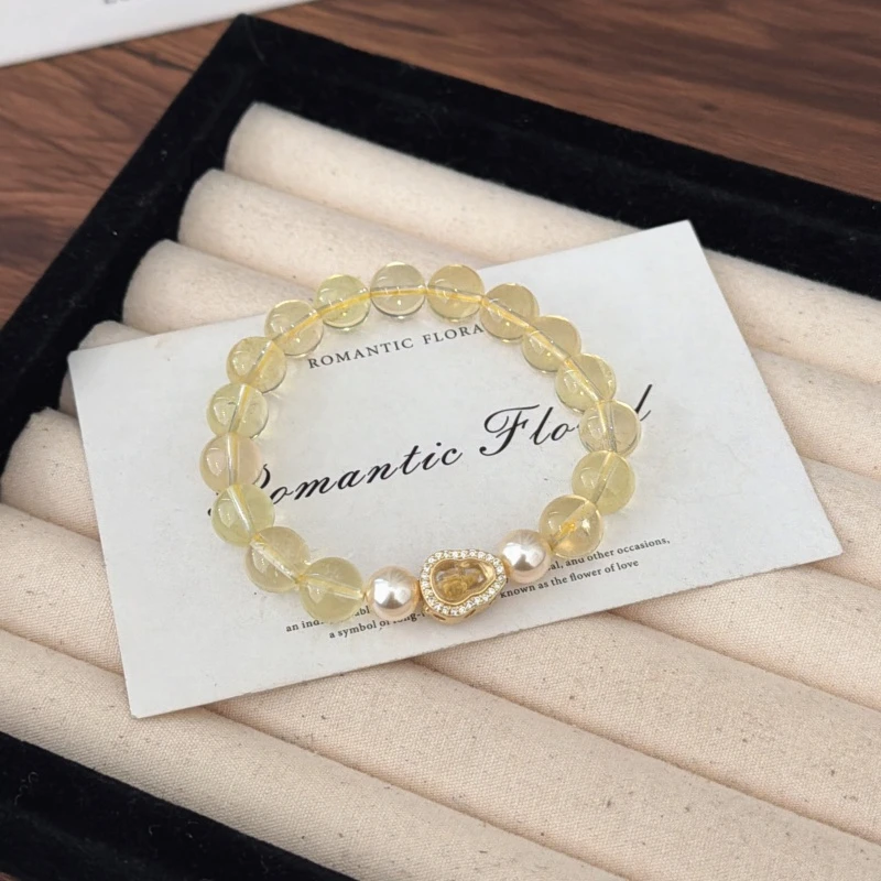 X2759黄水晶手链高端轻奢手串多样性发一