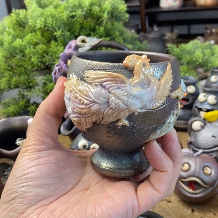 凤凰杯子是你给她洗过一件