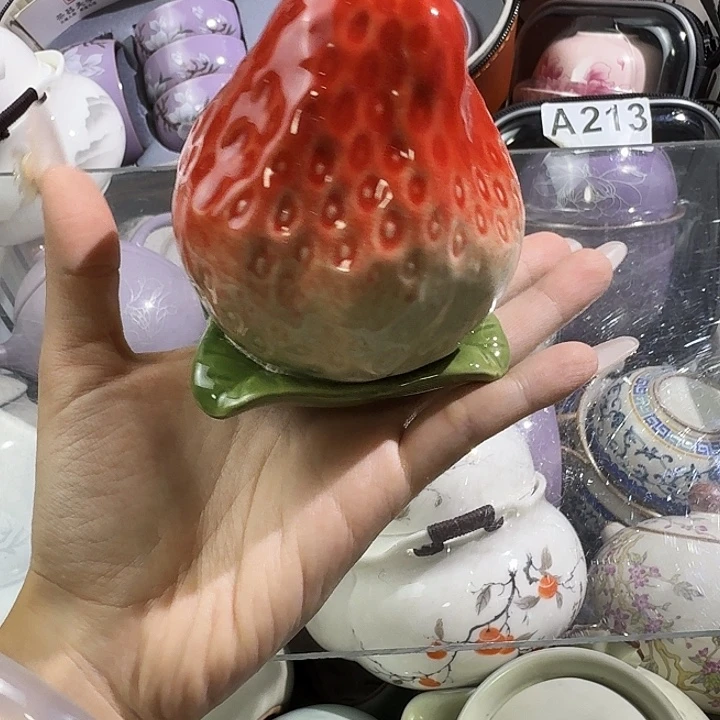 颜瓷茶器闪购链接草莓