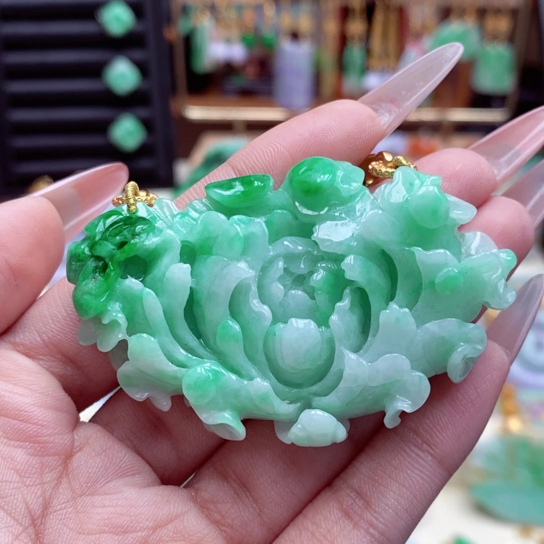 颈饰未镶嵌翡翠翡翠吊坠