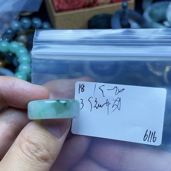 神***主翡翠戒指未镶嵌翡翠