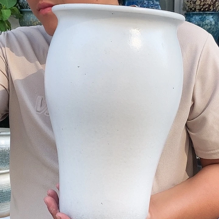 紫砂花盆口20高31福利